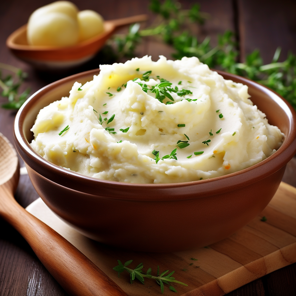 Creamy Mashed Potatoes | Homtone Food Processor | DS-1227-SR