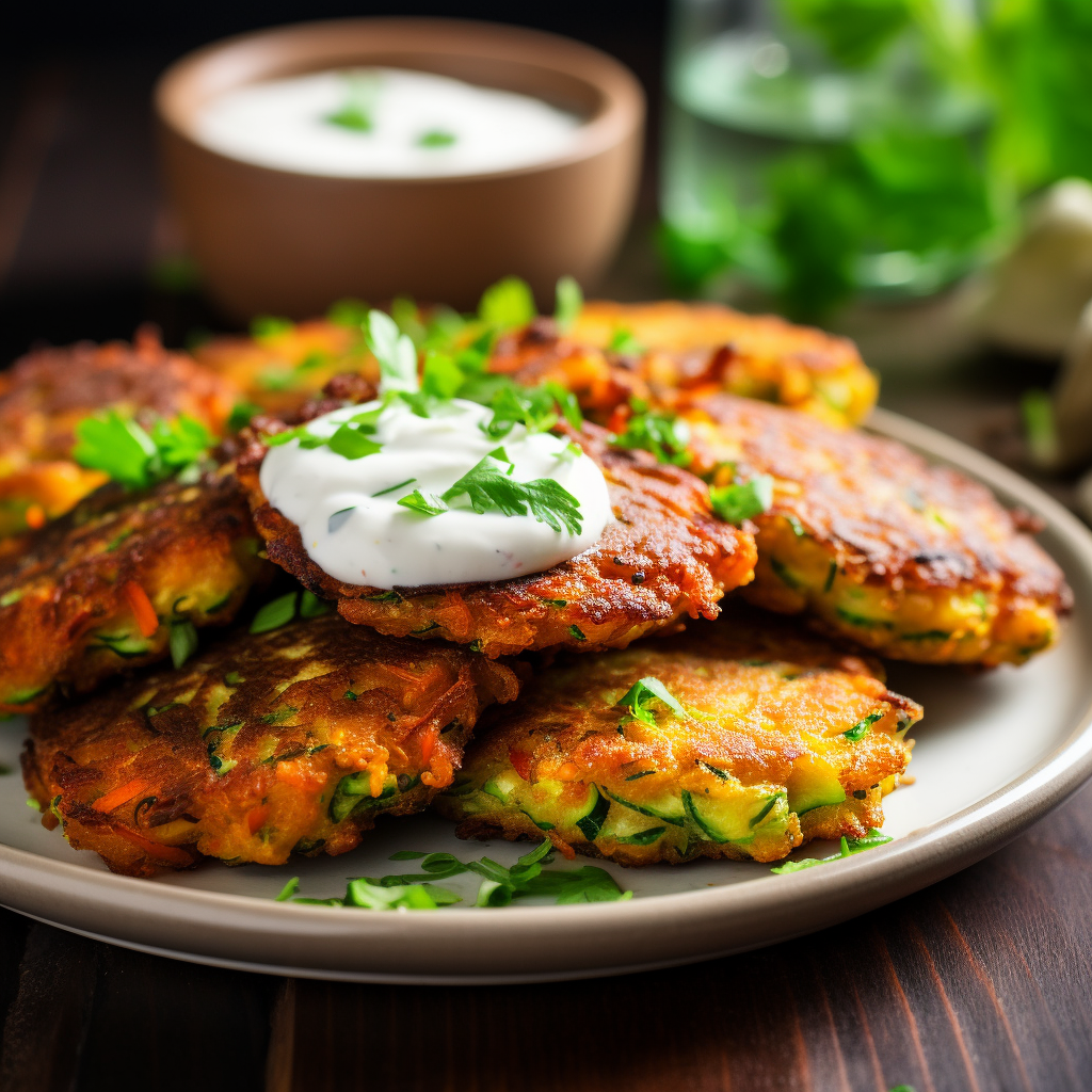 Homemade Veggie Fritters: Crunchy, Healthy, and Delicious