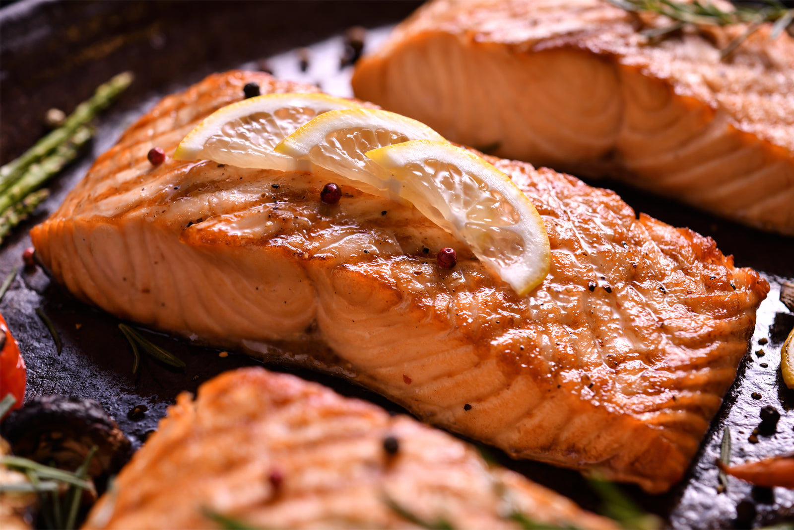 Lemon Garlic Roasted Salmon | Homtone Pizza Oven | DS-1433-SR