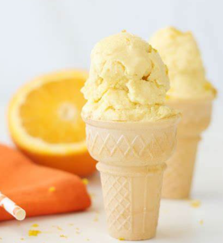 Orange Creamsicle Ice Cream