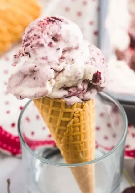 Cherry Vanilla Ice Cream Recipe