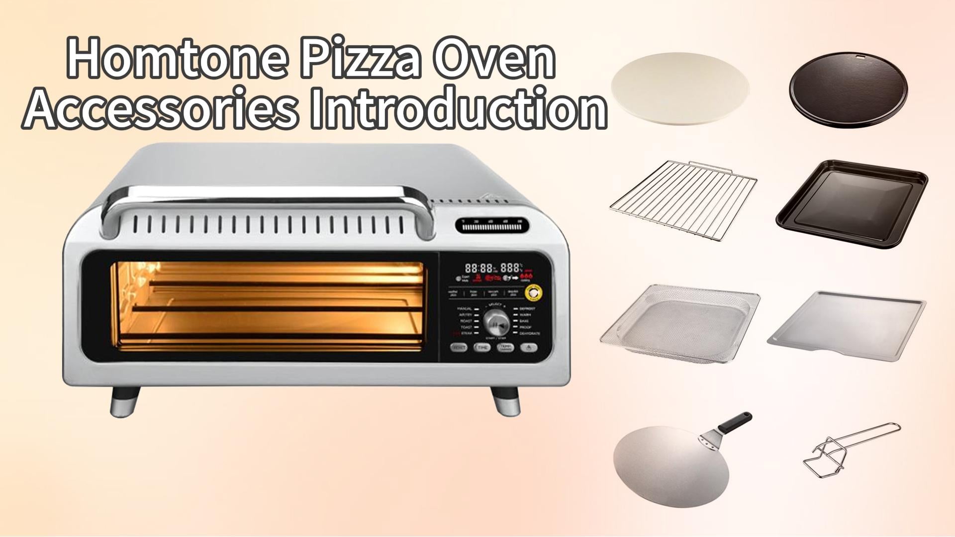 Accessory Guide & Introduction | Homtone Pizza Oven | DS-1433-SR
