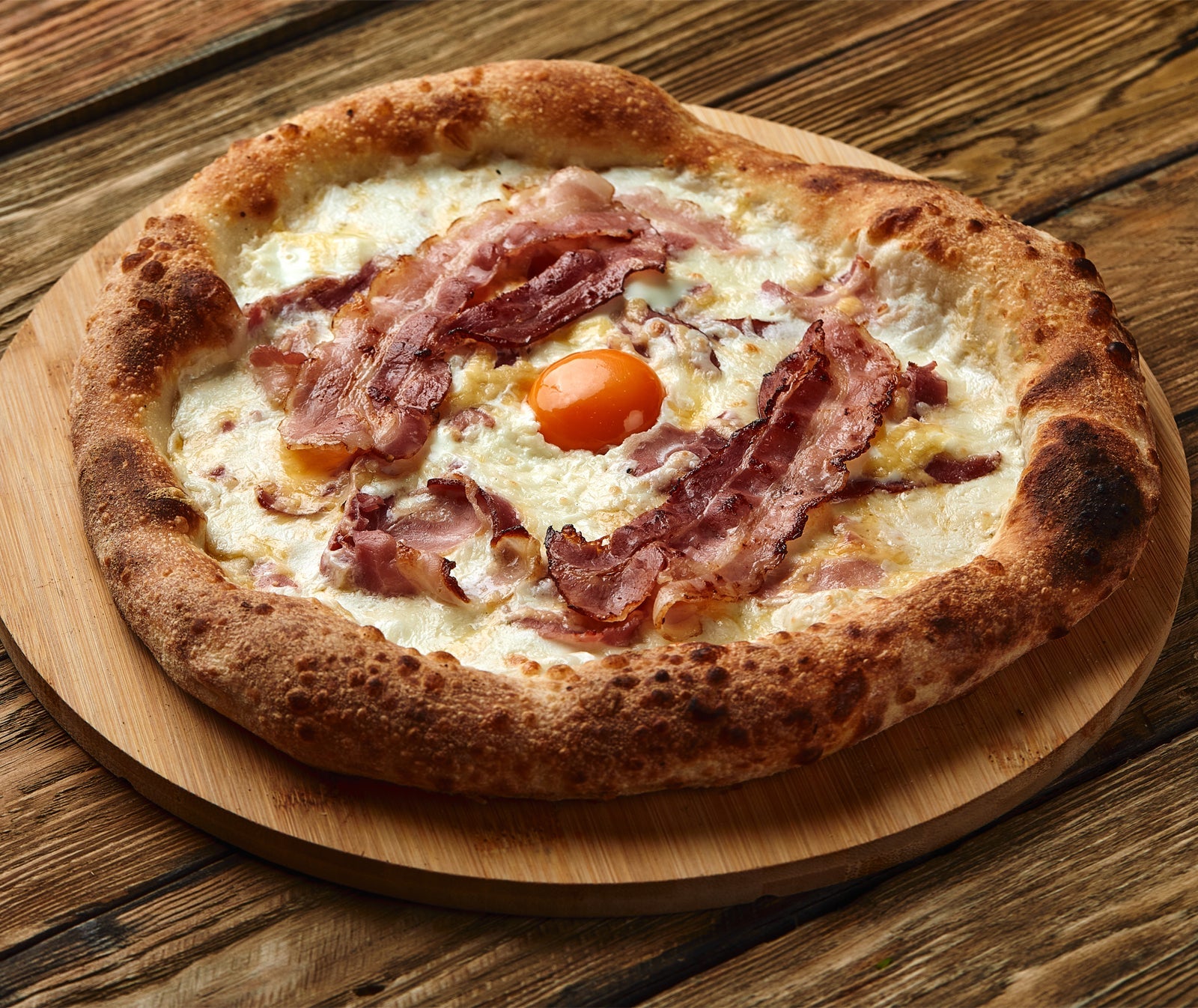 Bacon and Egg Breakfast Pizza | Homtone Pizza Oven | DS-1433-SR