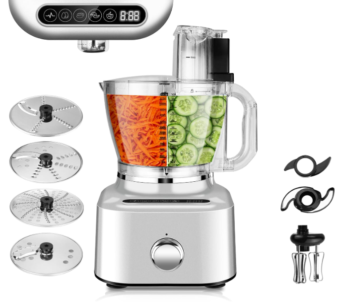 How to Use the Homtone 16 Cup 9-in-1 Food Processor