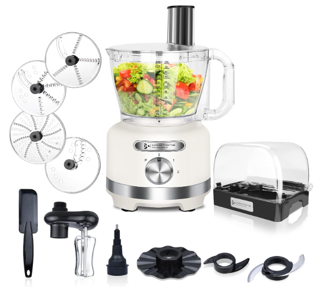 Homtone 16 Cup Food Processor CY-361A (DS-1413-WI)