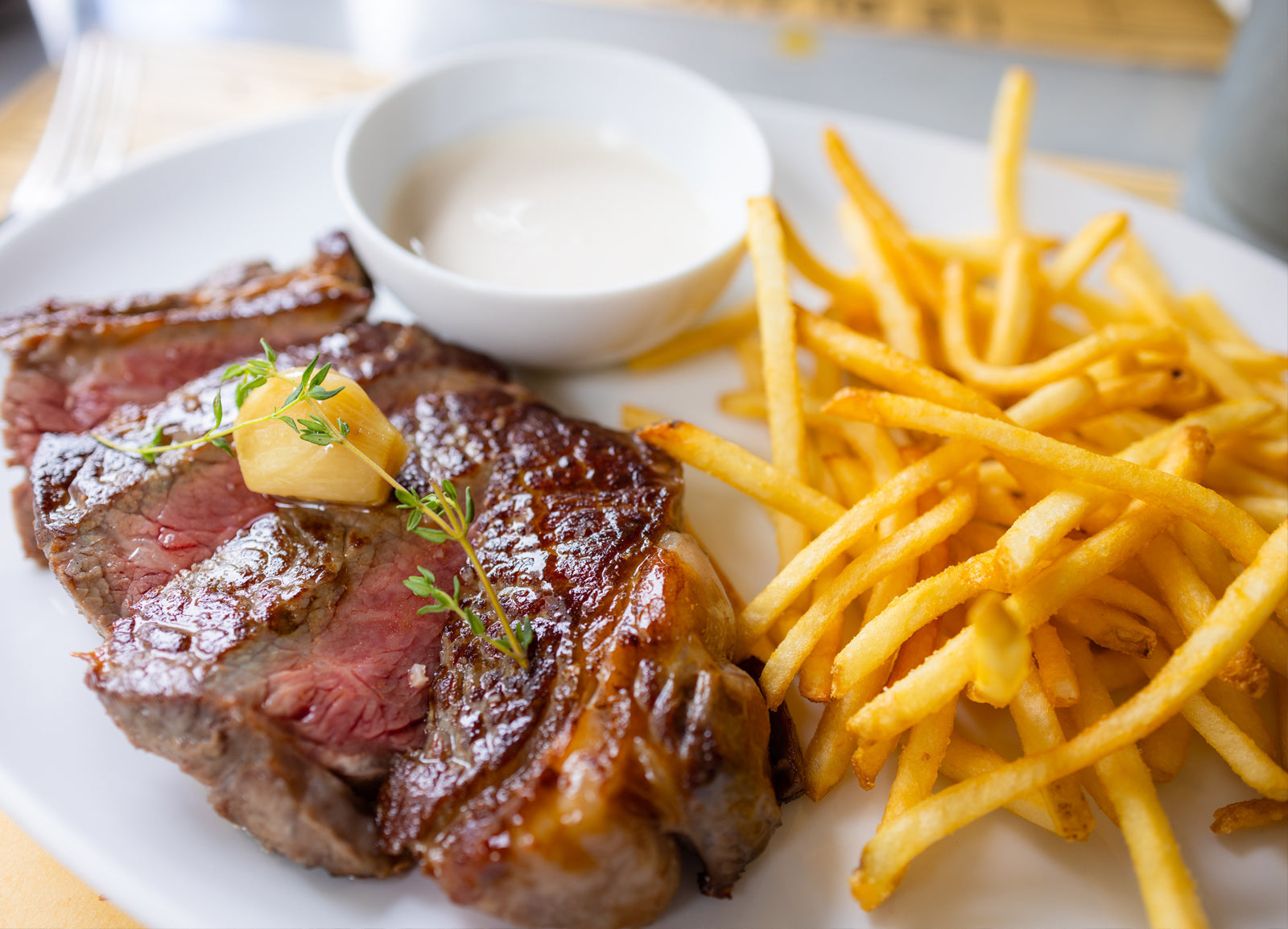 Steak Frites with Béarnaise Sauce | Homtone Pizza Oven | DS-1433-SR