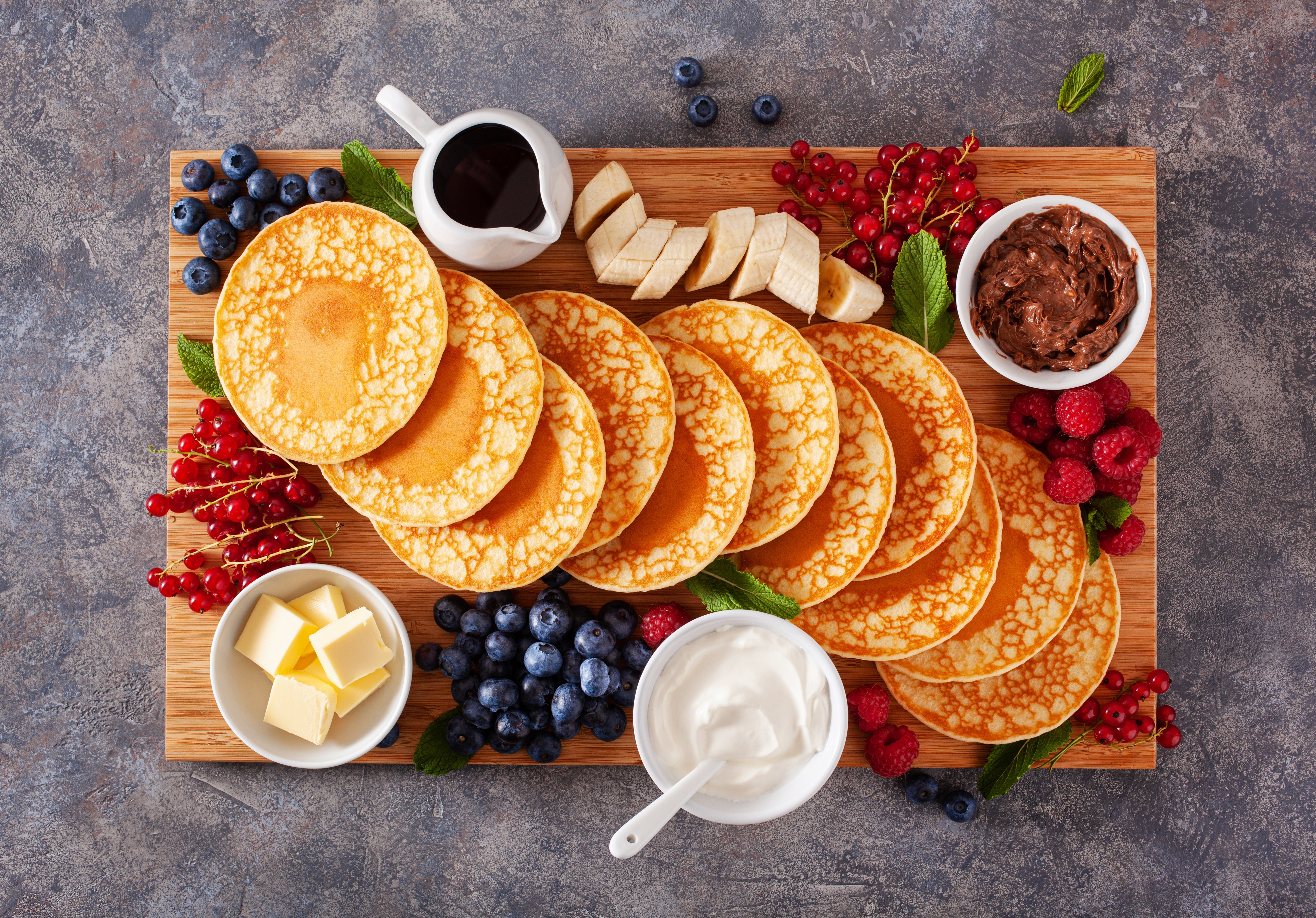🥞 Fluffy Food Processor Pancakes (Nut-Free!)/Homtone/ Food Processor with Full Set Baldes