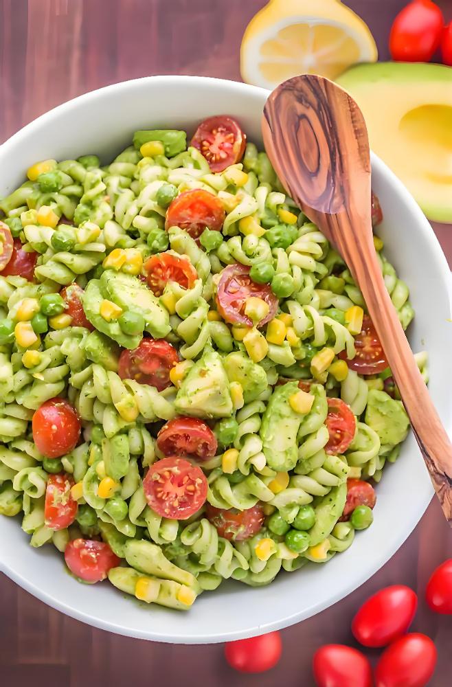 🥑🌽 Creamy Avocado & Corn Pasta Salad/Hometone 16 Cup Food Processor