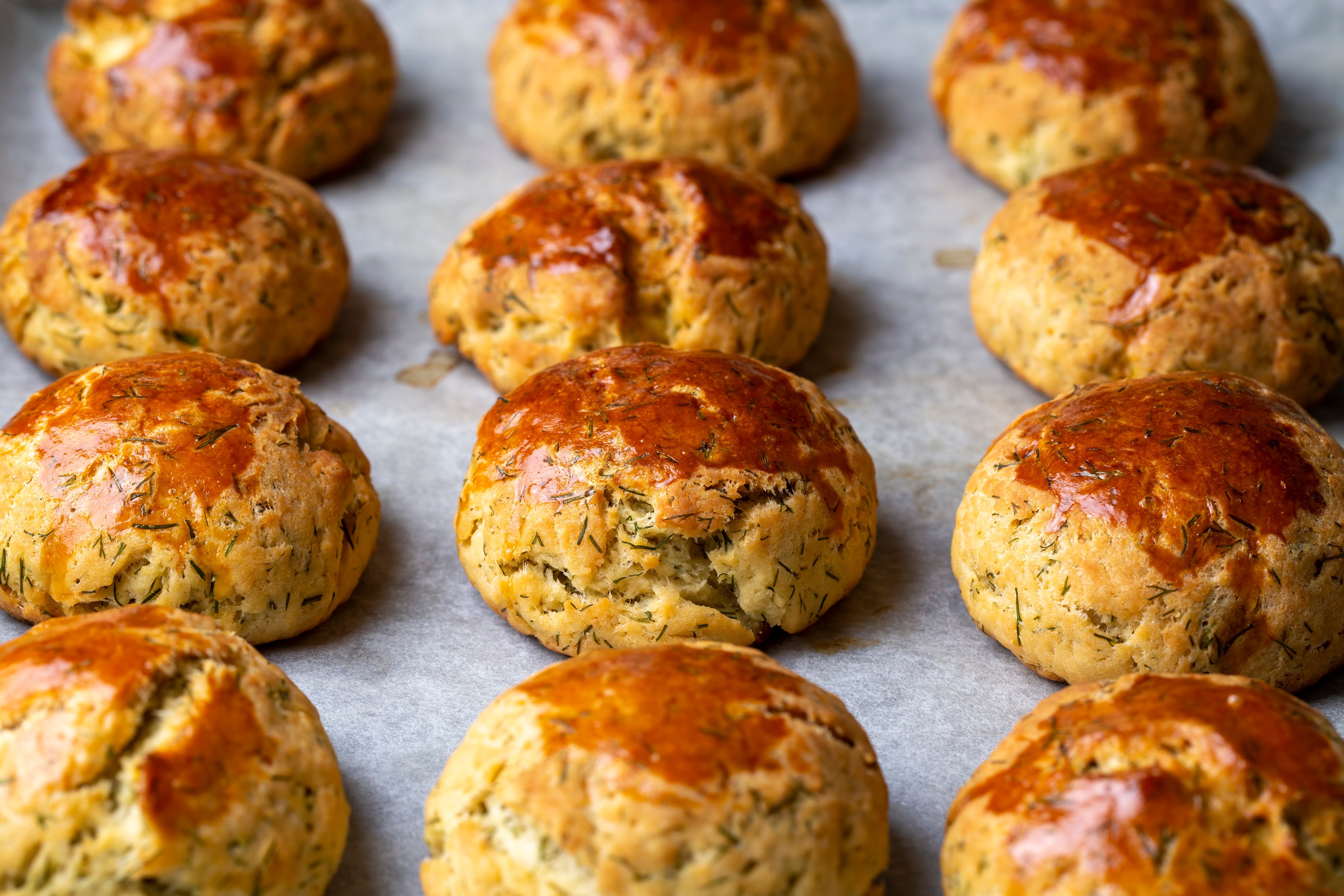 🧀 Food Processor Cheese & Herb Scones