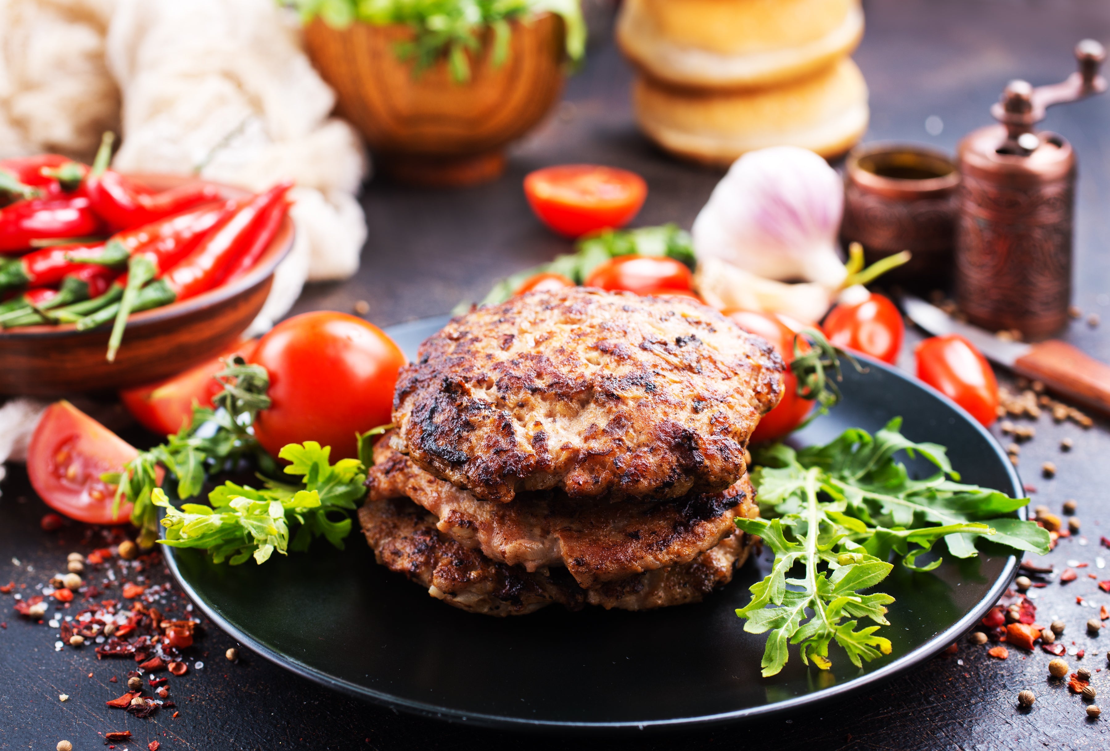 🍔 Easy Homemade Meat Patties Using Your Food Processor 🍔