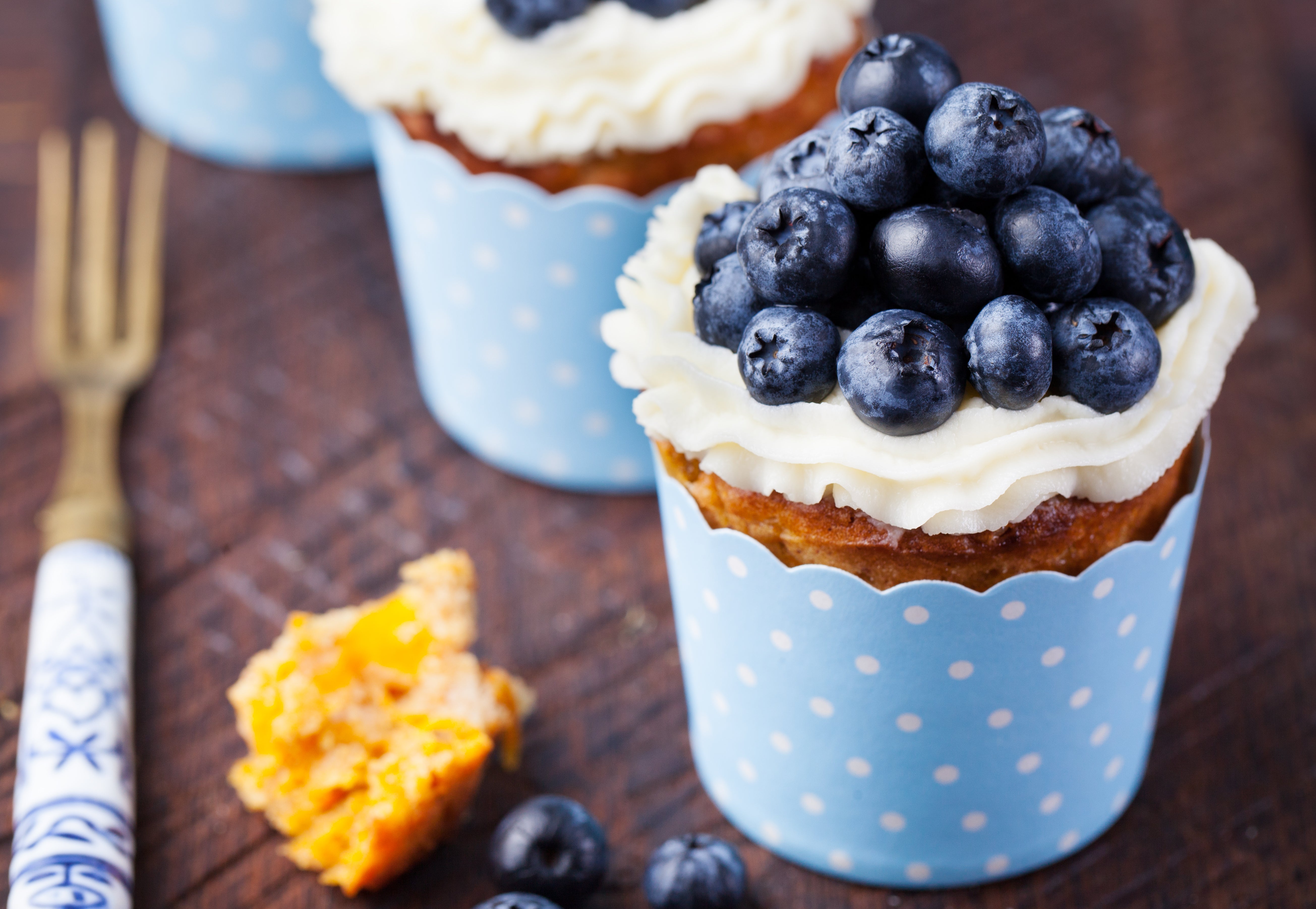 🍋💙 Professional Lemon Blueberry Mini Cakes (Food Processor Method)/Homtone Multifunctional Food Processor