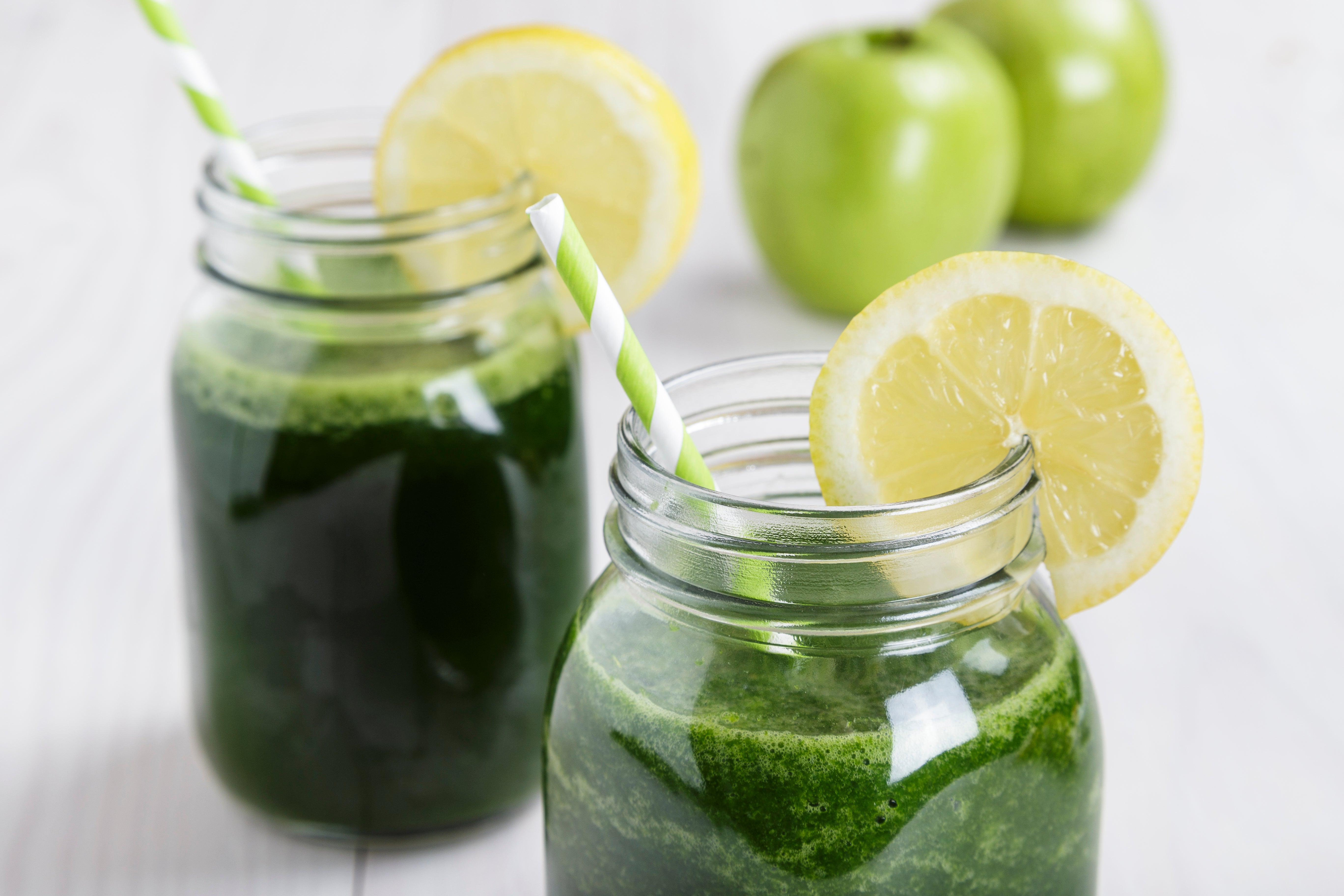 🌿🥒 Detox Kale & Cucumber Green Juice/Homtone/ 11-in-1 Food Processor with Blender
