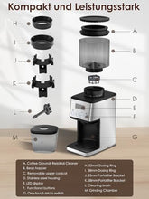 Homtone Conical Burr Espresso Coffee Grinder