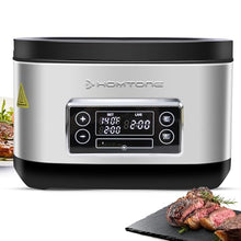 HOMTONE Sous Vide Machine, 6 Quart Stainless Steel Sous Vide Cooker with Precise Temperature