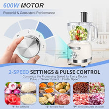 16 Cup Food Processor with Storage Box, 10-in-1