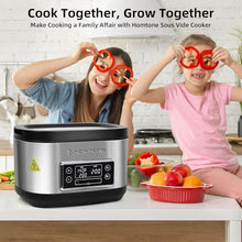 HOMTONE Sous Vide Machine, 6 Quart Stainless Steel Sous Vide Cooker with Precise Temperature