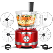 Homtone 16 Cup Food Processor for Dough Kneading, Meat Chopping, Slicing, Shredding, French Fries Potato Cuting, Cheese Grating& Whipping Cream