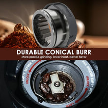 Homtone Conical Burr Espresso Coffee Grinder