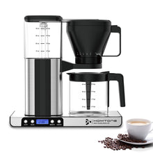 8 Cup Programmable Coffee Maker with Adjustable Flow Rate