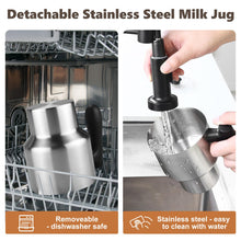 5-in-1 Milk Frother - 21 oz Capacity