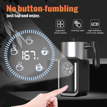 Homtone Upgrade 5-in-1 Milk Frother Electric Milk Frother