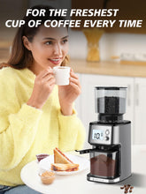 Conical Burr Coffee Grinder with 51 Precise Settings