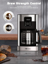Coffee Maker 12 Cup Programmable, Anti-Drip Digital Coffee Machine