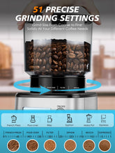 Homtone Conical Burr Espresso Coffee Grinder