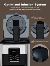 Coffee Maker 12 Cup Programmable, Anti-Drip Digital Coffee Machine