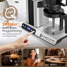 8 Tasse programmierbare Kaffeemaschine mit einstellbarer Durchflussrate