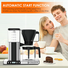 8 Tasse programmierbare Kaffeemaschine mit einstellbarer Durchflussrate