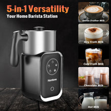 Homtone Upgrade 5-in-1 Milk Frother Electric Milk Frother