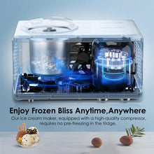 Homtone Soft Serve Ice Cream Maker