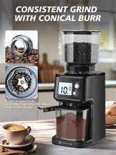 Homtone Conical Burr Espresso Coffee Grinder
