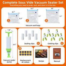 HOMTONE Sous Vide Machine, 6 Quart Stainless Steel Sous Vide Cooker with Precise Temperature