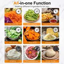 Aluminum-Diecast  16 Cup Food Processor, 5 Preset Modes