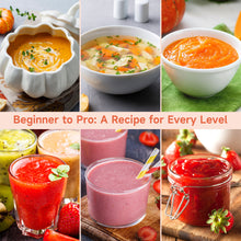 Homtone Soup Maker 1.6L, 6-in-1 Multi-Function Soupmaker Cooker with LCD Control Panel, Stainless Steel Electric Soup Machine Blender, Smart Living for Home 6 Pre-Set Programs for Smoothie, Baby Foods