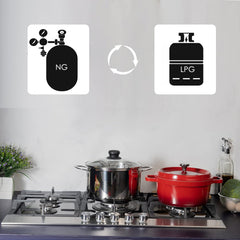 Homtone Classic Gas Cooktop (5 Burners)