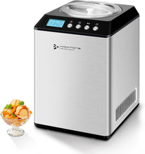 Homtone 2.64QT Ice Cream Maker with 3 Modes