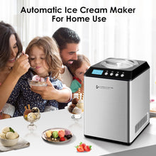 Homtone 2.64QT Ice Cream Maker with 3 Modes