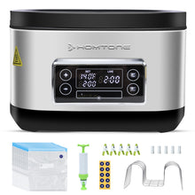 Homtone Sous Vide Cooker, 8 Quart Sous Vide Precise Cooker, Vacuum Bags + Pump Included