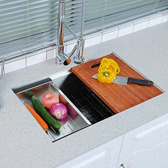 Homtone 30 Inch Undermount Kitchen Sink