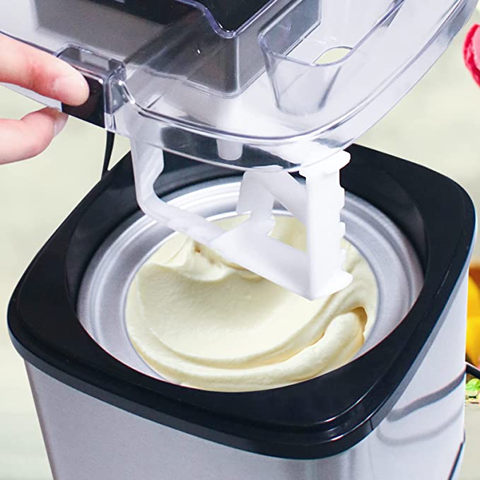 Homtone Ice Cream Maker for Making Soft/Double Ice Cream, 1 Mode/4 Modes